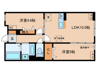 仮)世田谷区祖師谷2丁目ﾌﾟﾛｼﾞｪｸﾄの物件間取画像